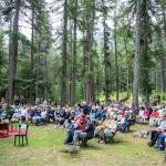 FESTIVAL OPERA ENGIADINA 2023 Aufführung im Taiswald Pontresina