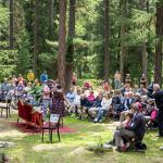 FESTIVAL OPERA ENGIADINA 2023 Aufführung im Taiswald Pontresina