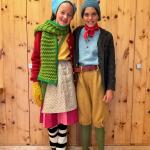 Unterengadiner Flurina und Ursli (Chiara Staub und Ambra Fanchi)